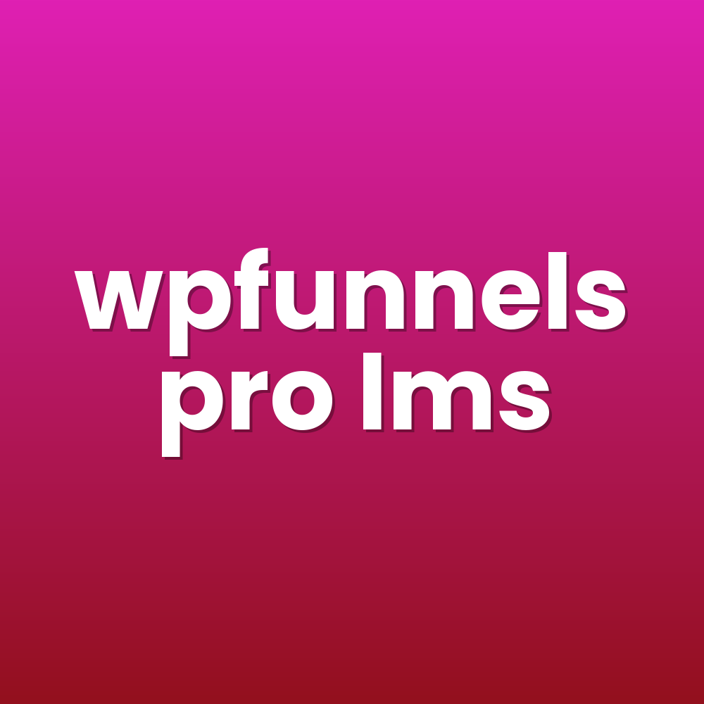wpfunnels pro lms