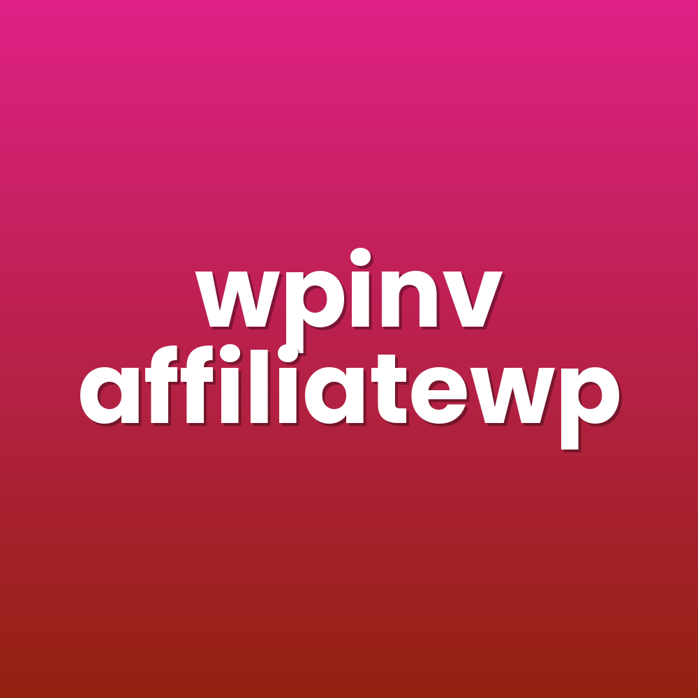 wpinv affiliatewp