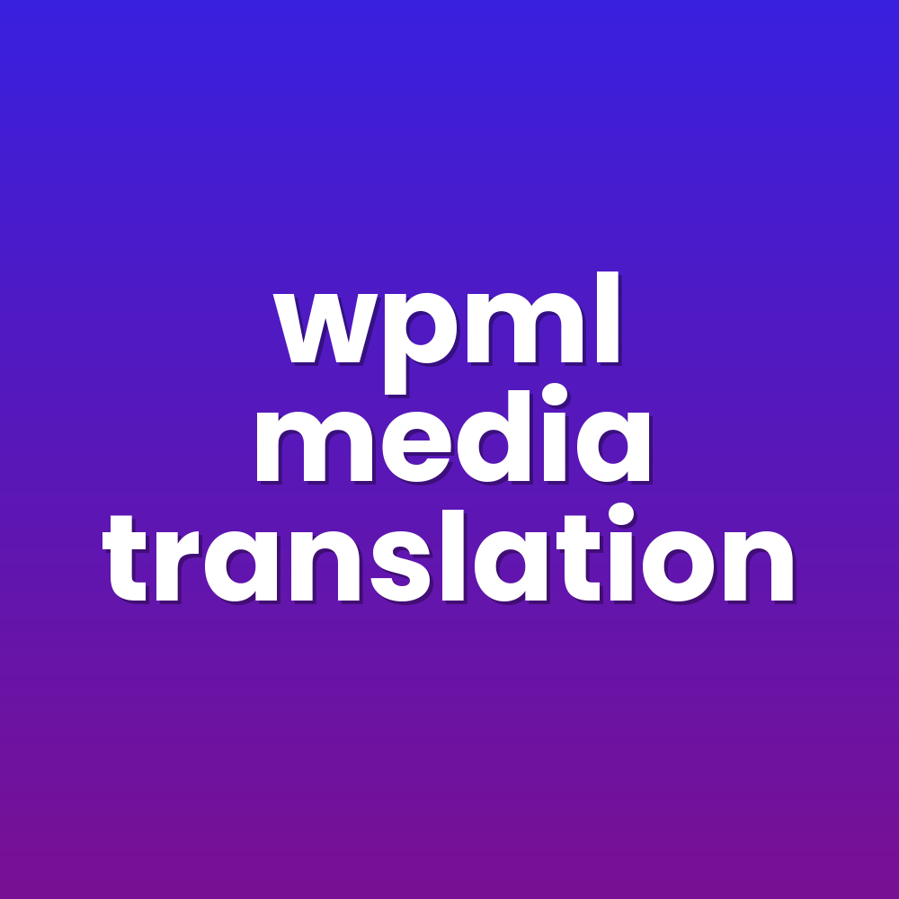 wpml media translation