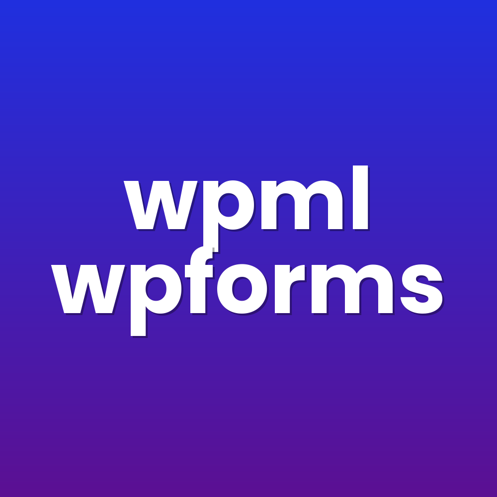 wpml wpforms