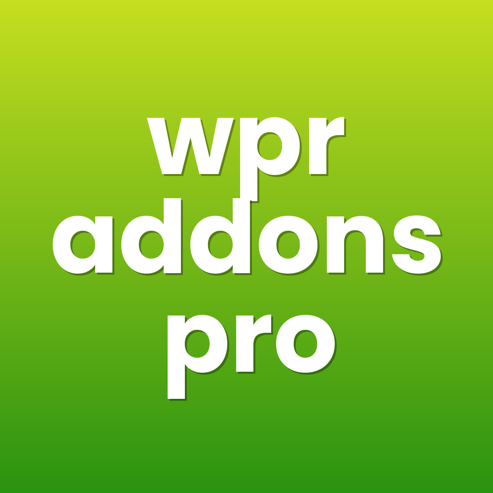 wpr addons pro