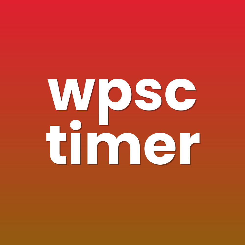 wpsc timer